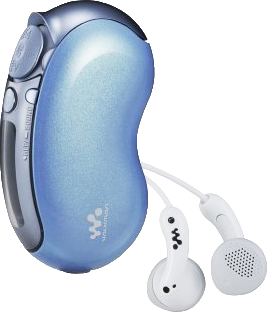 Sony Walkman Bean MP3 Player - Tropical Ice (blue)